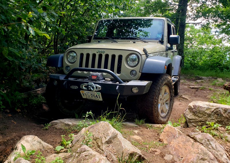Potts Mountain Jeep Trail Trail Review Photo