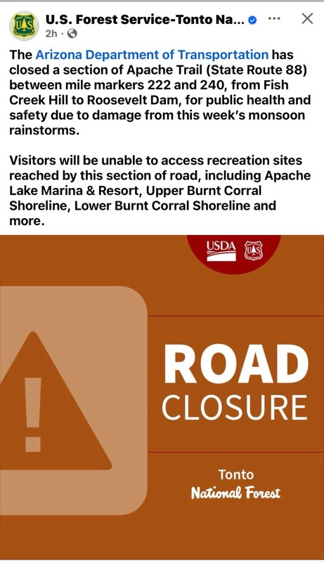 Apache Trail Trail Review Photo