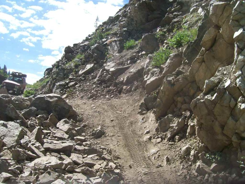Schofield Pass - Waypoint 5: Rock Obstacle