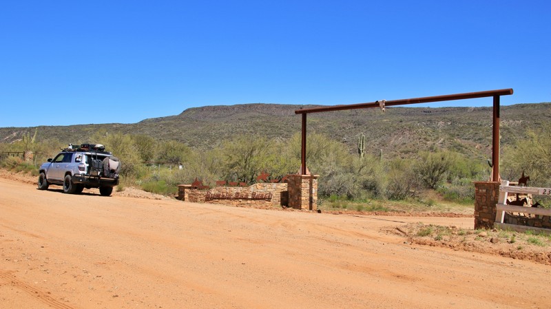Crown King Road - Waypoint 5: Bumble Bee Ranch