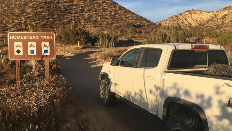 California: Hungry Valley SVRA - Homestead Trail Hero Photo