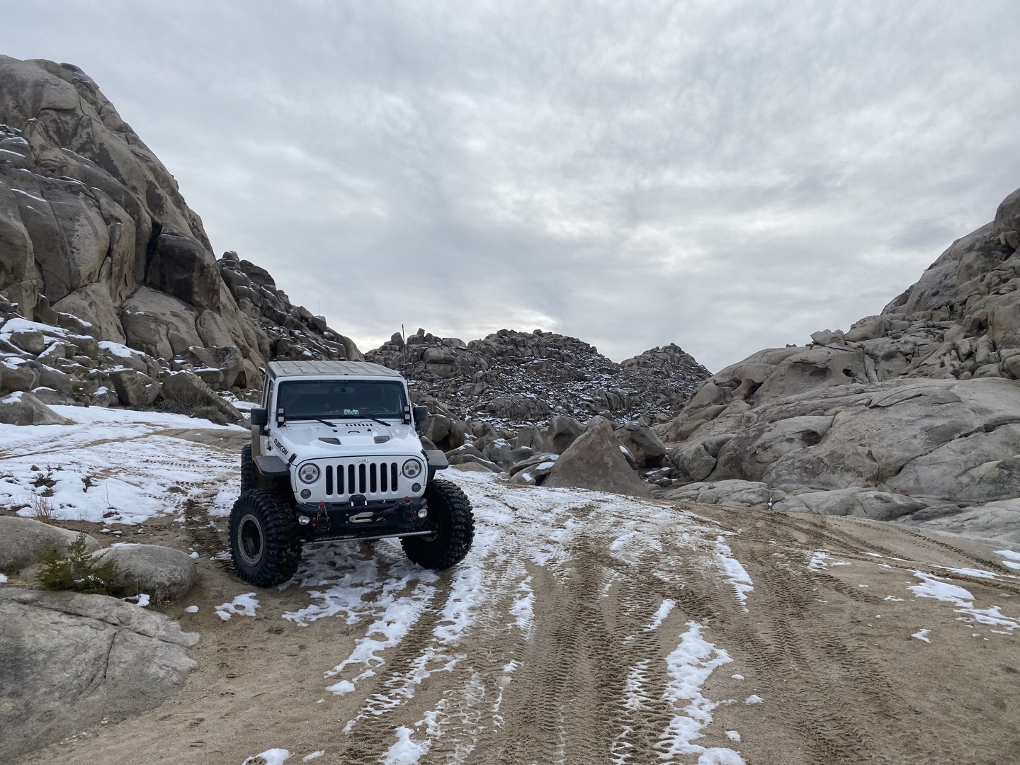 Hammer Down Trail Cougar Buttes California Offroad Trail