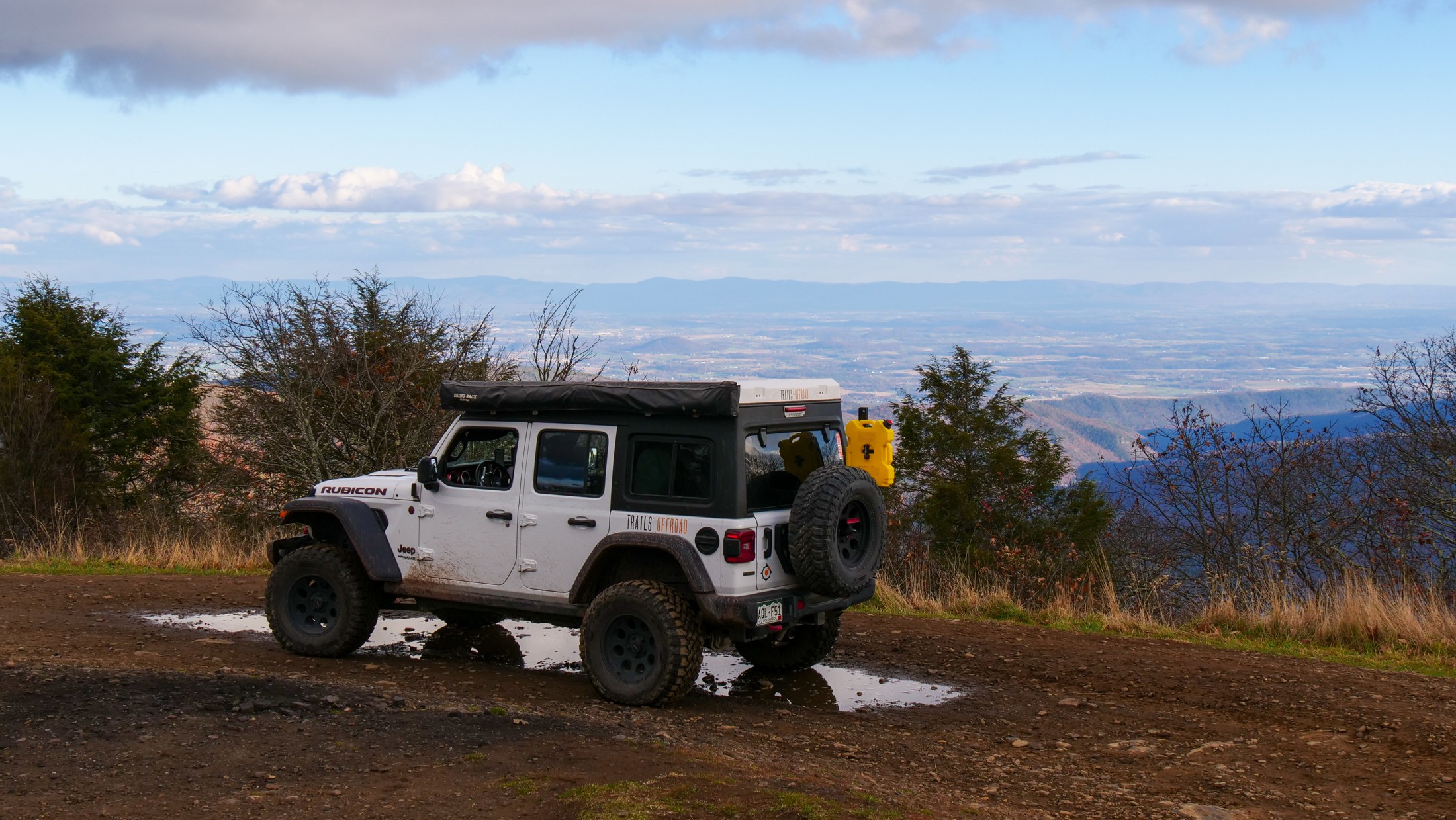 Flagpole Knob, Virginia Offroad Trail Guide & Map