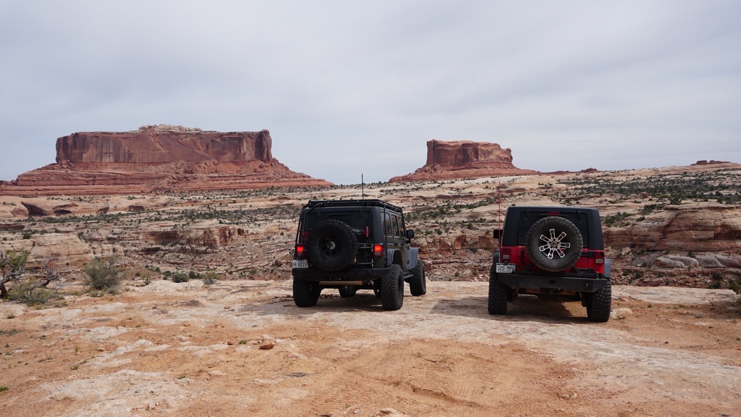 Merrimac and Monitor Butte Viewpoint Utah Offroad Trail