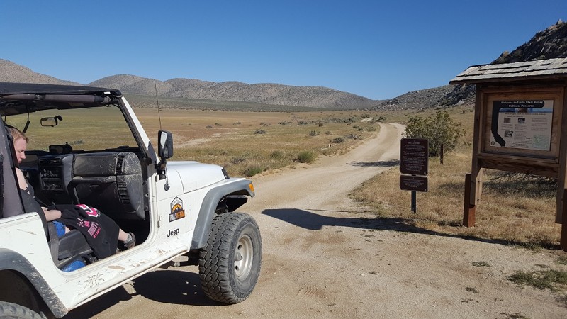 California: Little Blair Valley Hero Photo