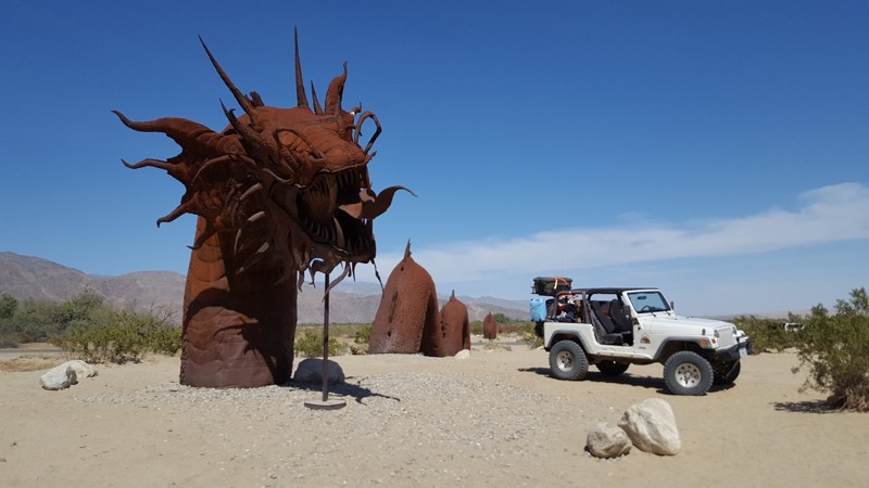 California: Anza Borrego Metal Sculptures Hero Photo