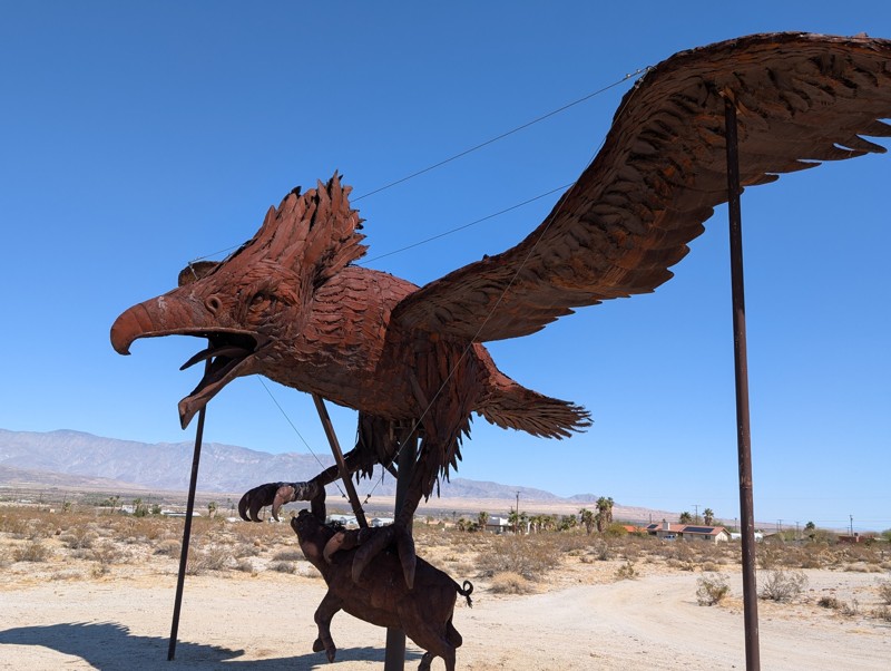 Anza Borrego Metal Sculptures Trail Review Photo