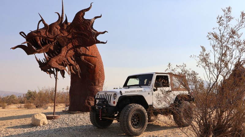 Anza Borrego Metal Sculptures Trail Review Photo