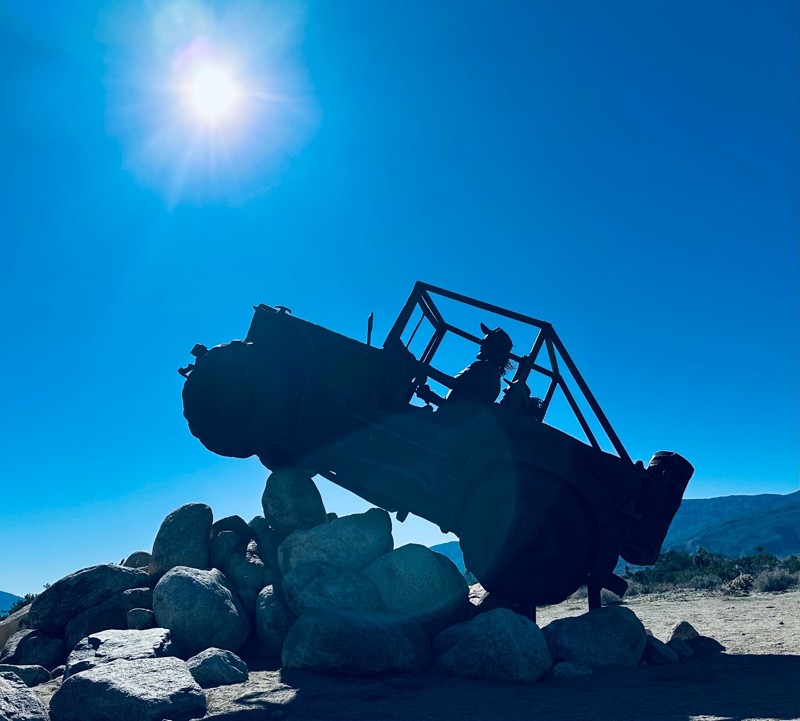 Anza Borrego Metal Sculptures Trail Review Photo