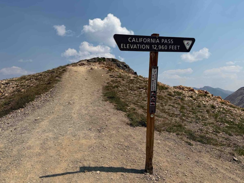 California Pass Trail Review Photo