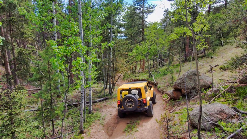 Colorado: Rupp Gulch Road Hero Photo