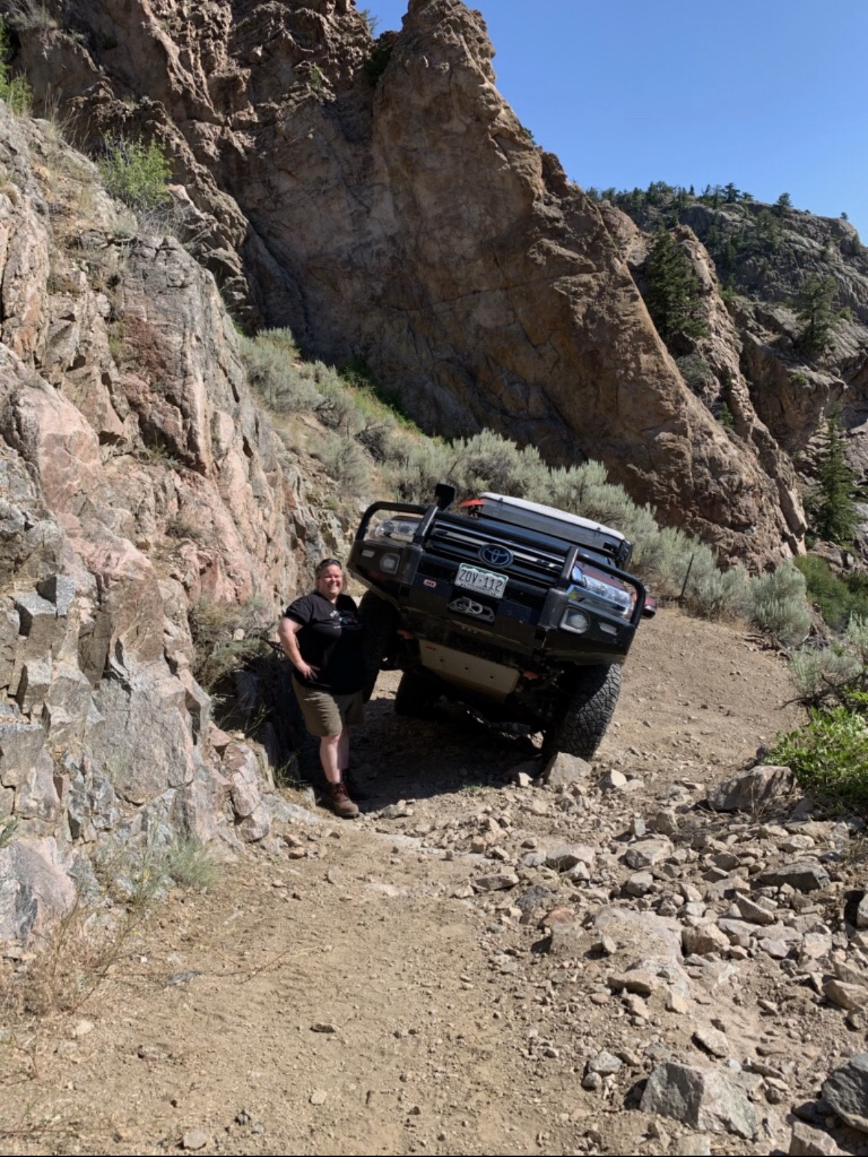 Morrison Jeep Trail Wyoming Offroad Trail