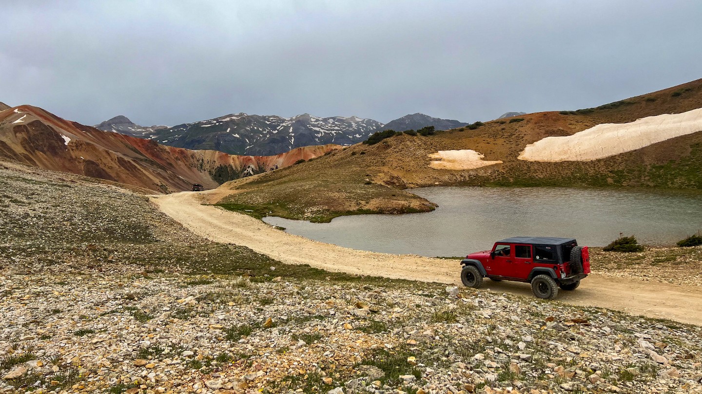 Corkscrew Pass Colorado Offroad Trail