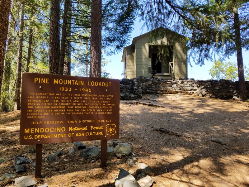 California: Pine Mountain Lookout Hero Photo
