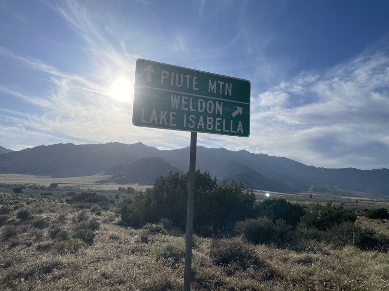 Jawbone Canyon Road Trail Review Photo