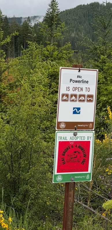 Powerline #4C  / Tillamook State Forest Trail Review Photo