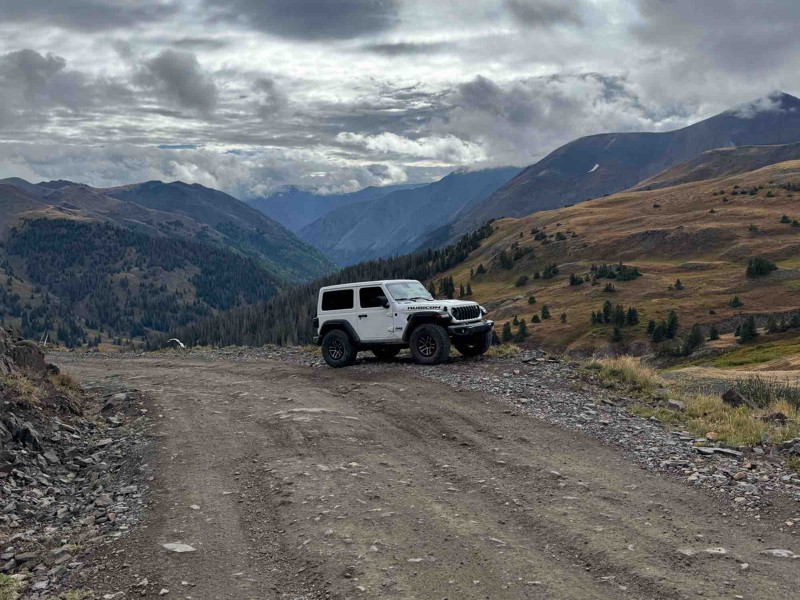 Engineer Pass Road Trail Review Photo