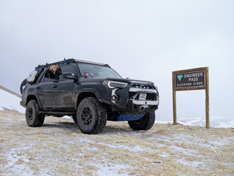 Engineer Pass Road Trail Review Photo