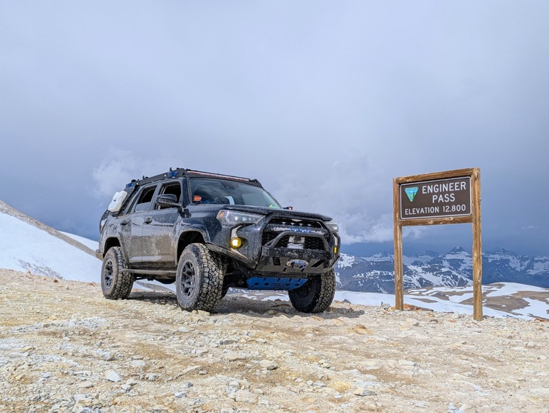 Engineer Pass Road Trail Review Photo
