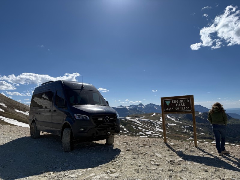 Engineer Pass Road Trail Review Photo