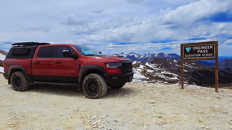 Engineer Pass Road Trail Review Photo