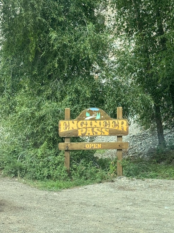 Engineer Pass Road Trail Review Photo