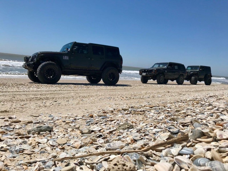 Texas: Matagorda Beach Hero Photo