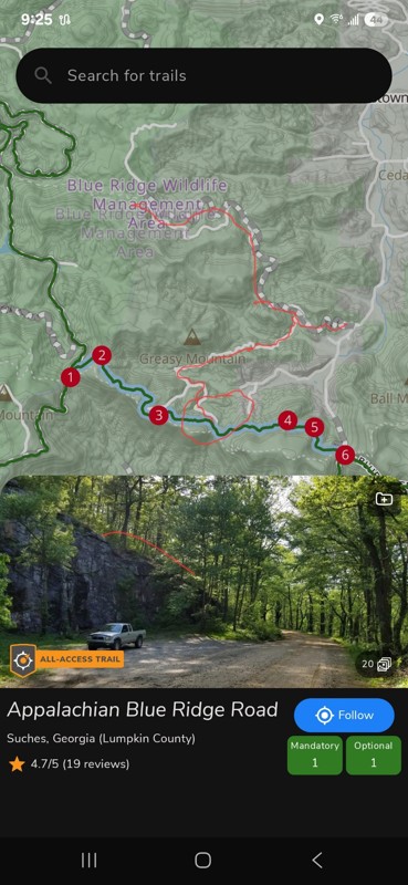 Appalachian Blue Ridge Road Trail Review Photo
