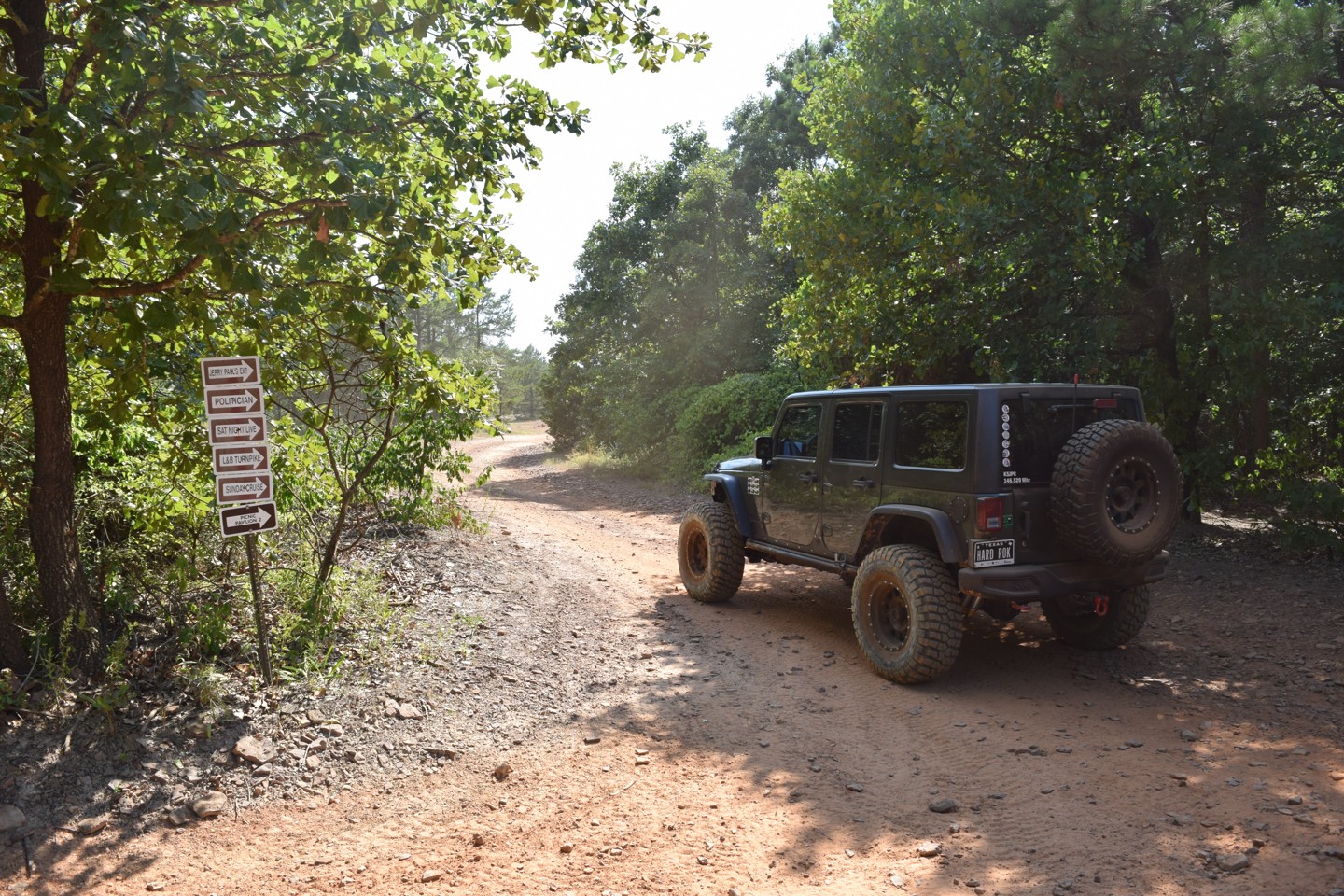 Barnwell Mountain Recreation Area Connecting Road Texas Offroad Trail