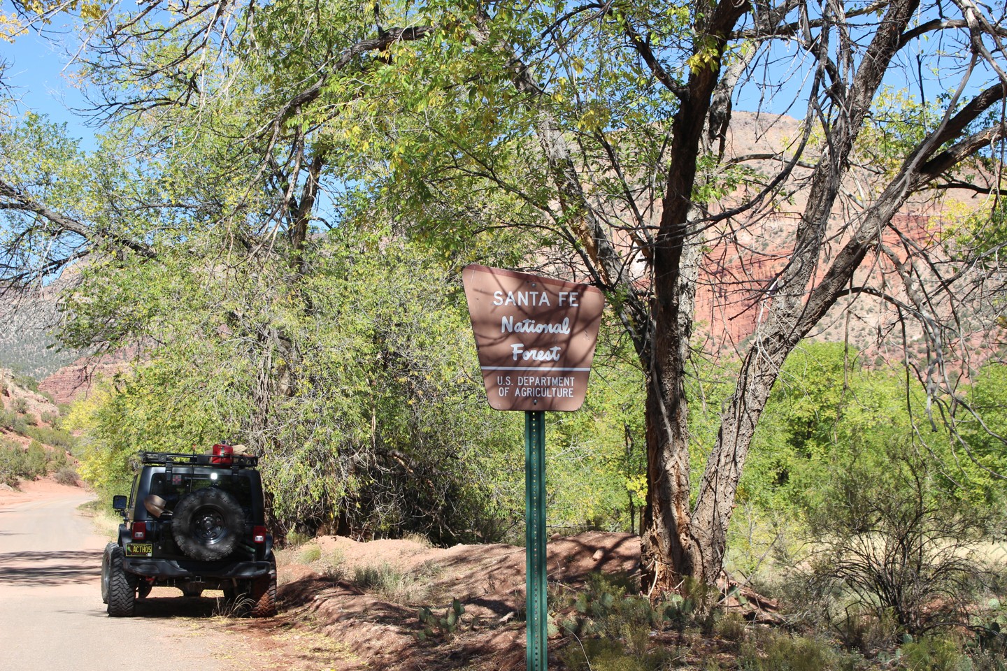 Forest Service Road 376 New Mexico Offroad Trail