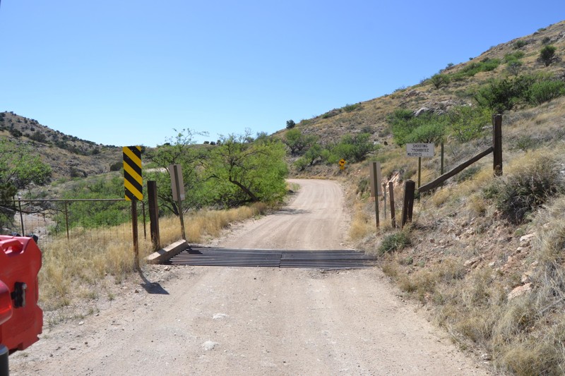 Redington Pass - Waypoint 29: A7 Ranch/US Forest Border Private/State Land/Pima(Continue Straight)