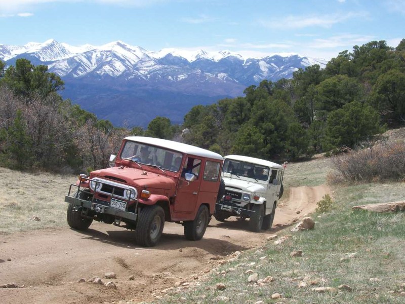 Colorado: Texas Creek BLM Road 6040 Hero Photo