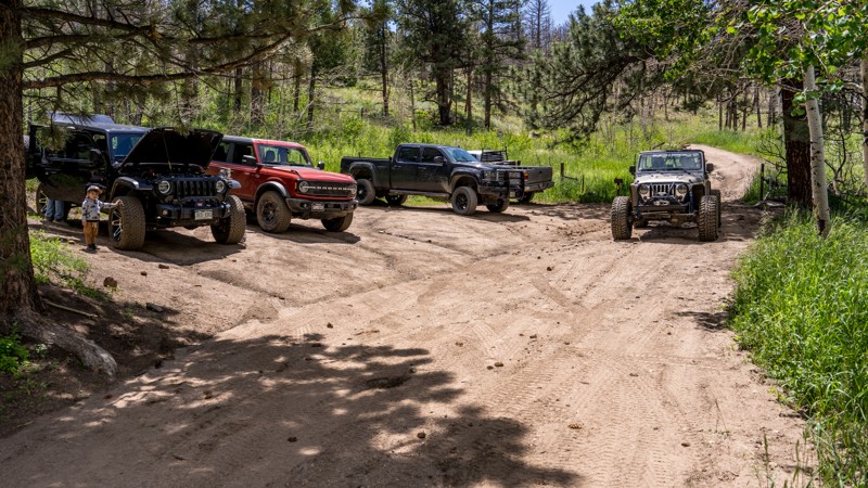 Kelly Flats - Waypoint 21: Trail End