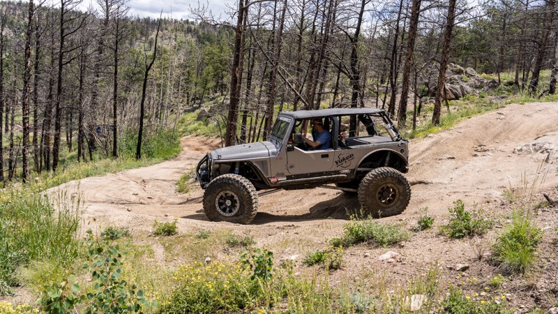 Kelly Flats - Waypoint 20: Switchback Through Burn Scar