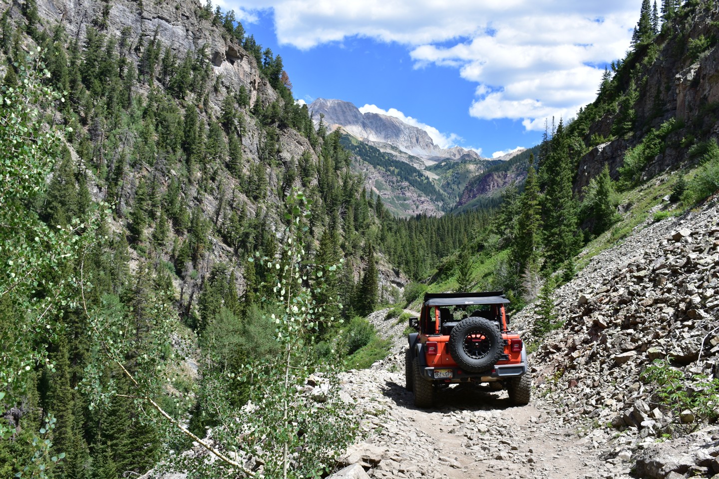 Lead King Basin Colorado Offroad Trail