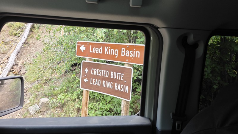 Lead King Basin Trail Review Photo