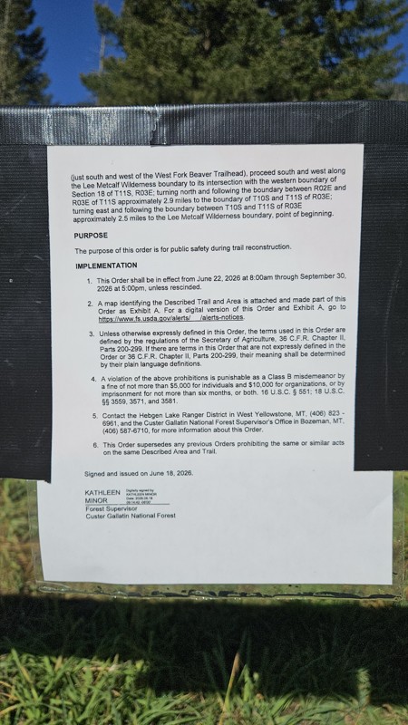 Beaver Creek Trail Review Photo