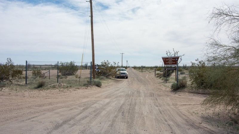 El Camino del Diablo - Waypoint 59: El Camino Del Diablo Western Trail End/Start At County Road 14 & S Ave 13E