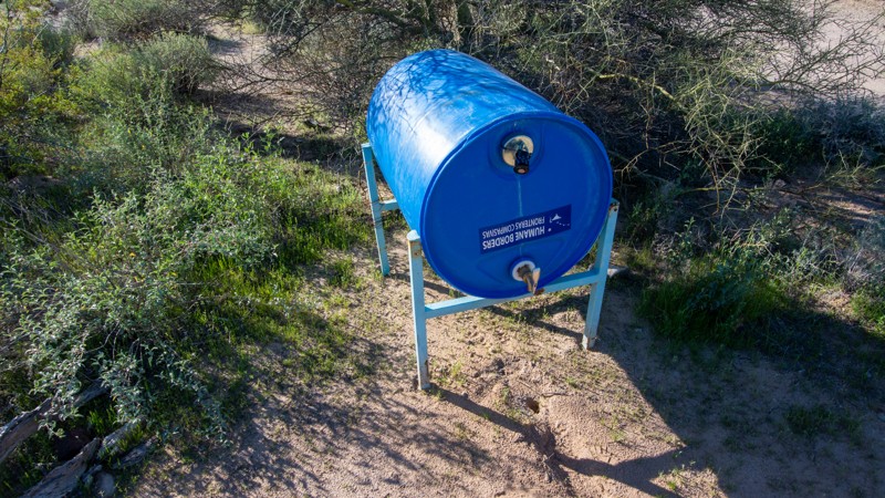 El Camino del Diablo - Waypoint 11: Rescue Beacon #1 Water Drop and Road to Bluebird Mine - Stay Left