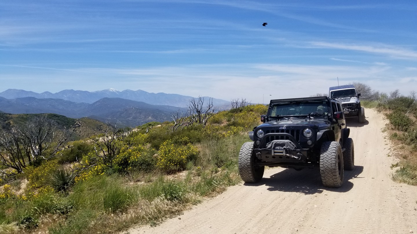 2N17X Pilot Fuelbreak aka The Old Pilot Rock Trail California