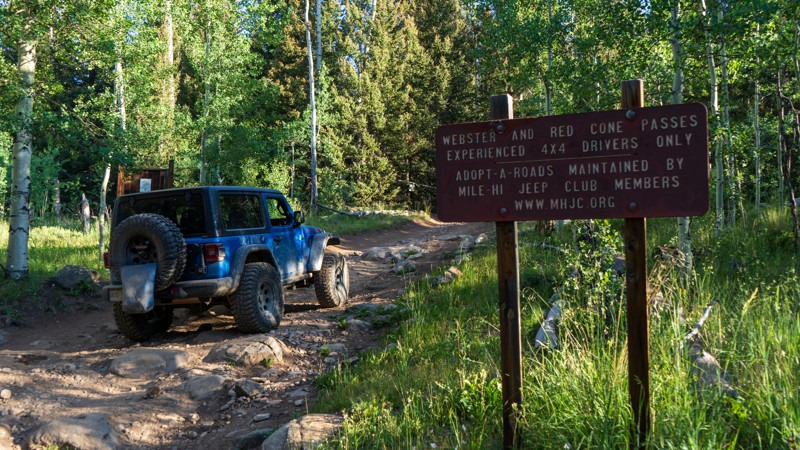 Red Cone - Waypoint 1: Trailhead