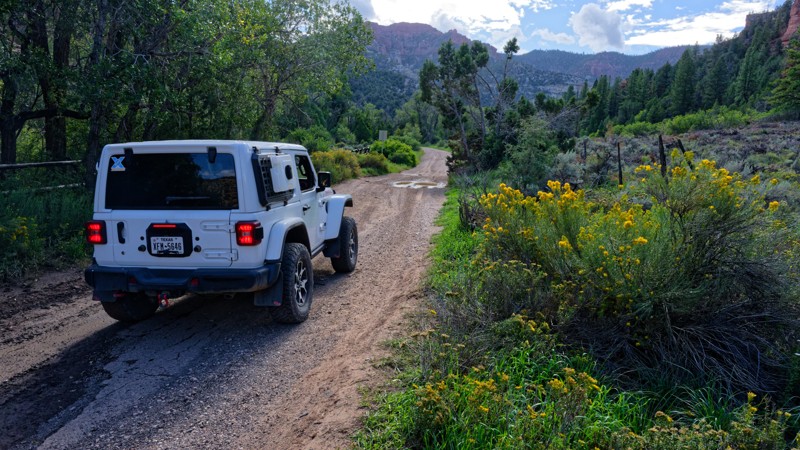 Second Left Hand Canyon Trail Review Photo