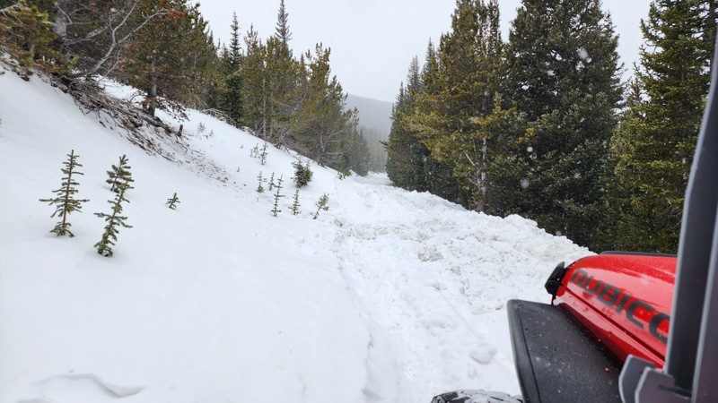 Rollins Pass East Trail Review Photo