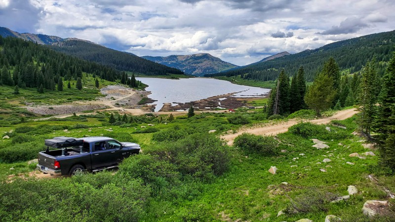 Colorado: Ivanhoe Lake Hero Photo