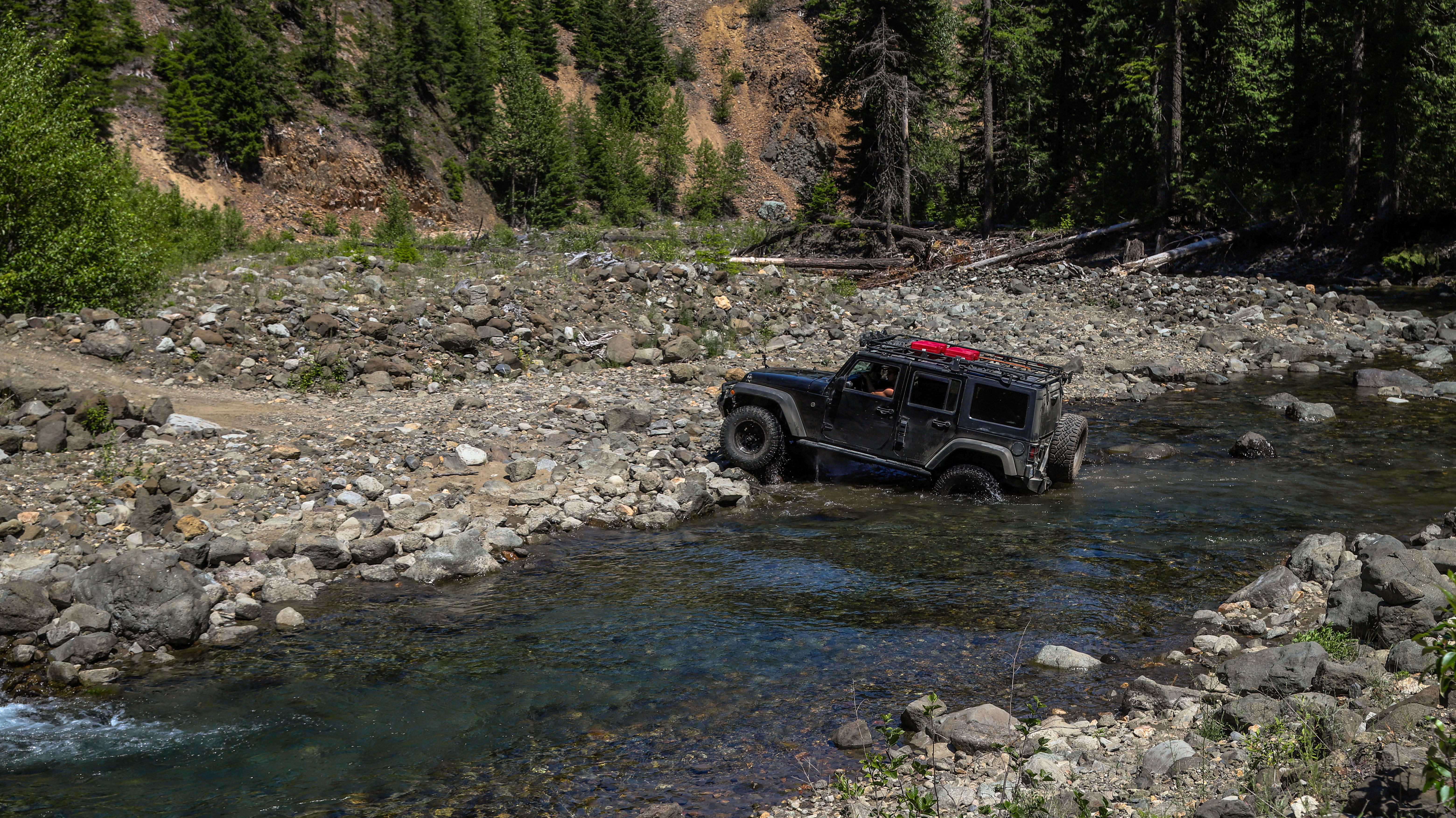 ヨーレイカ Eureka! CAMP-TRAILS Cabin Creek Cabin creek campsites - hikes and trails to get you there