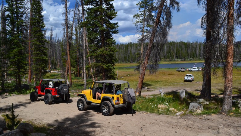 Utah: Blue Lake Loop Hero Photo