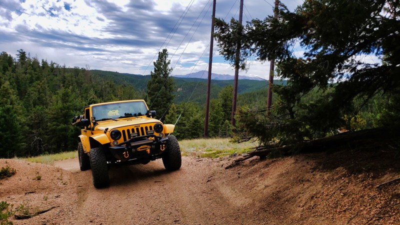Colorado: Powerline East Road Hero Photo
