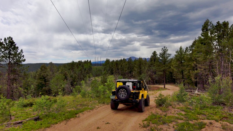 Colorado: Powerline South Road Hero Photo