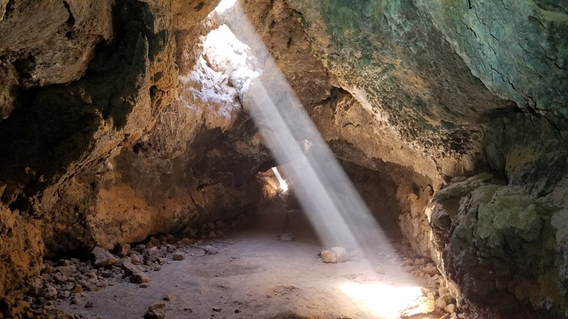 California: Lava Tube Road Hero Photo