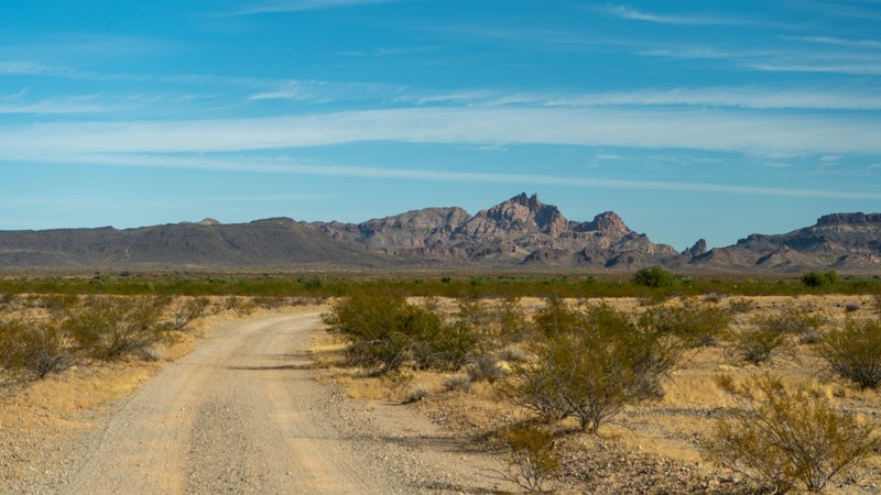 Arizona: Arlington Clanton Well Road Hero Photo
